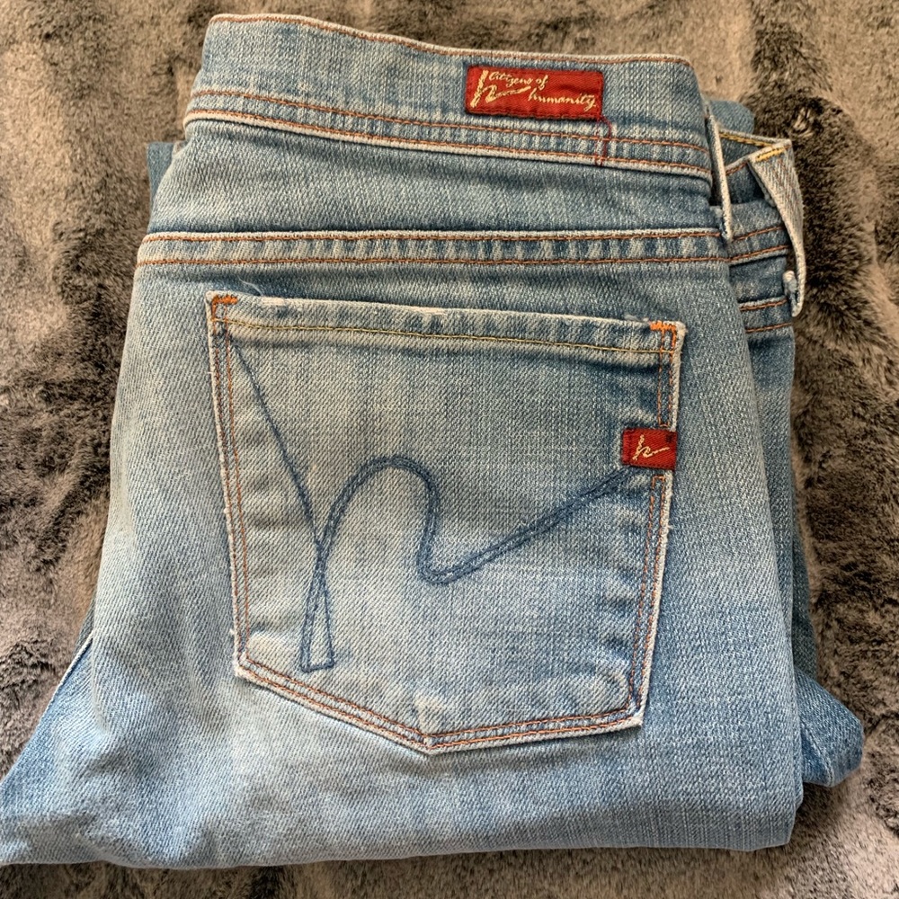 🔥Citizens of Humanity Ingrid 002 Low Waist Flair